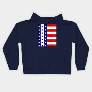 Bars, Stars, and Stripes Kids Hoodie